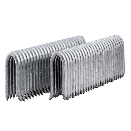 Freeman Fence Staples, 10.5 ga, Power Crown, 1-1/4 in Leg L, Steel FS105G125